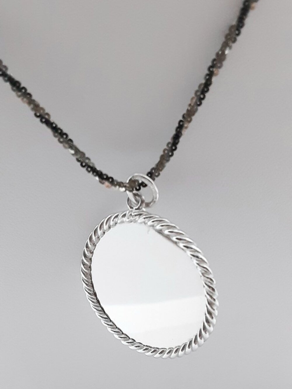 NEW Sterling Silver 18-inch pendant necklace - Picture 7 of 10